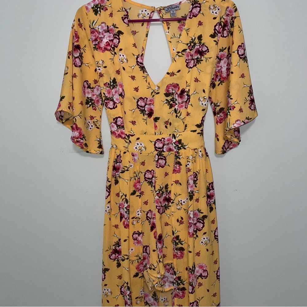 J for Justify Floral Romper Dress - Picture 4 of 7
